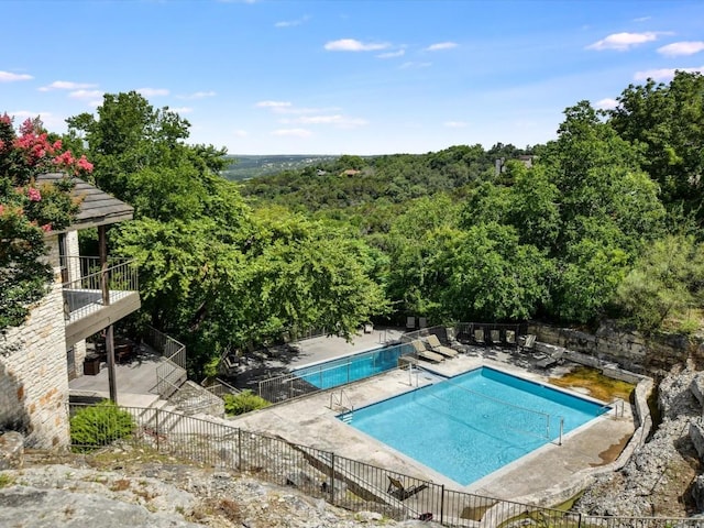 8200 Neely Dr Unit 138, Austin, TX 78759 - community pool featuring a patio and a view of trees