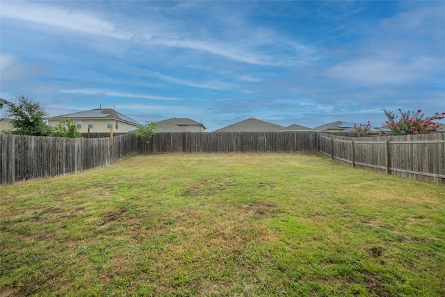 view of yard