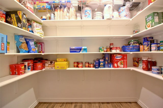 view of pantry