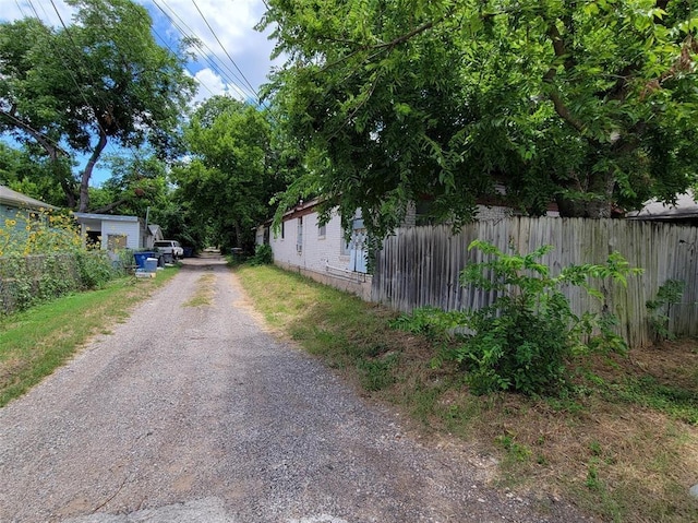 4627 Depew Ave, Austin, TX 78751 - view of dirt / gravel road