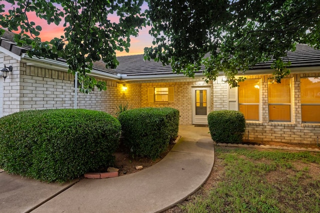 view of ranch-style house