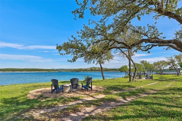 property view of water