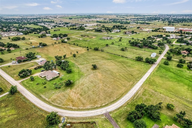 drone / aerial view featuring a rural view