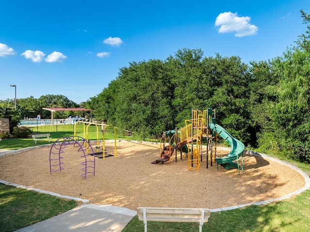 view of playground