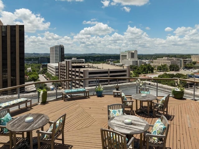 view of deck