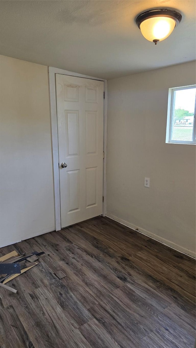 101 S Lockhart St, Manor, TX 78653 - unfurnished room featuring dark wood finished floors