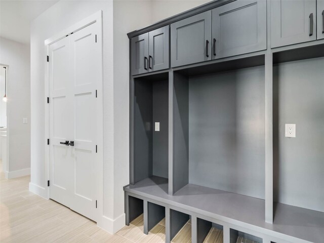 view of mudroom