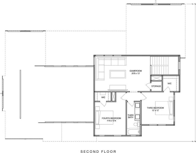 3001 Funston St, Austin, TX 78703 - view of property floor plan