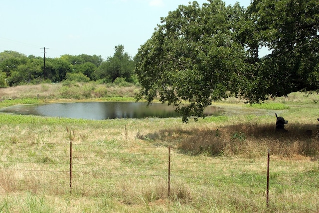 view of water feature