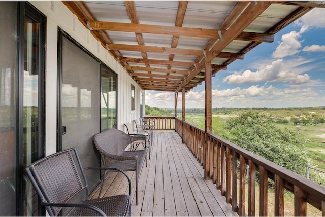 25633 Pedernales Point Dr, Spicewood, TX 78669 - view of deck