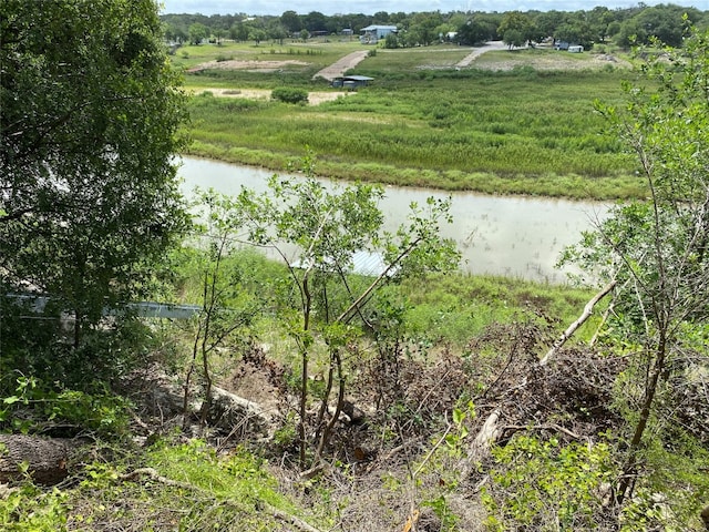 property view of water featuring a rural view