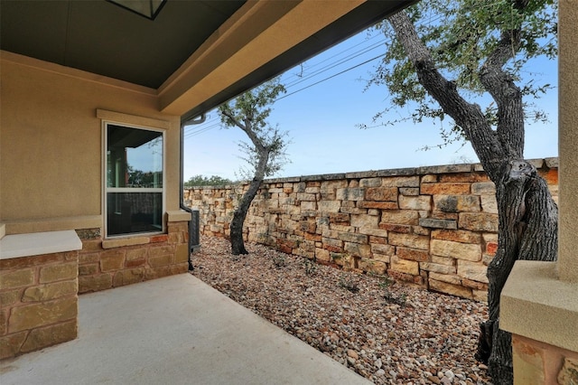 view of patio