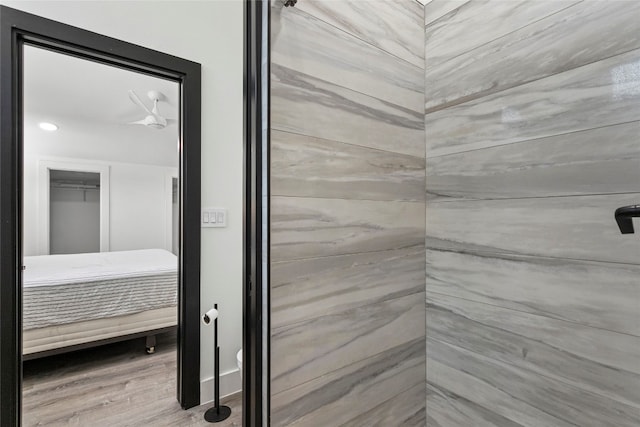 5110 Sioux Ln, Austin, TX 78734 - bathroom featuring wood finished floors