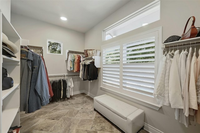 view of spacious closet