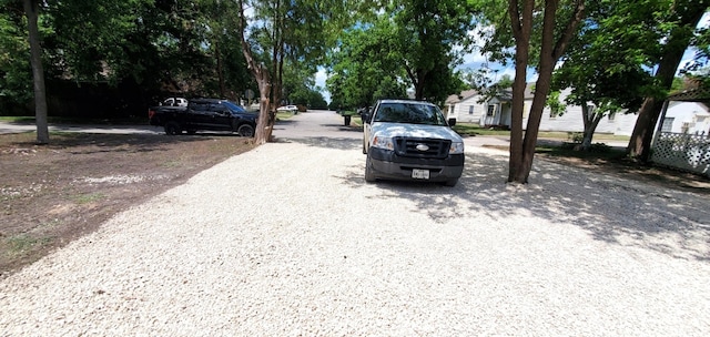 view of road