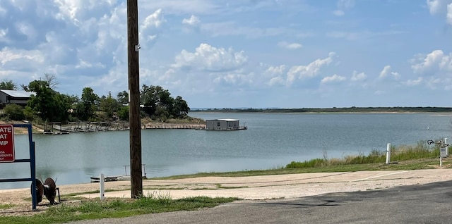 property view of water