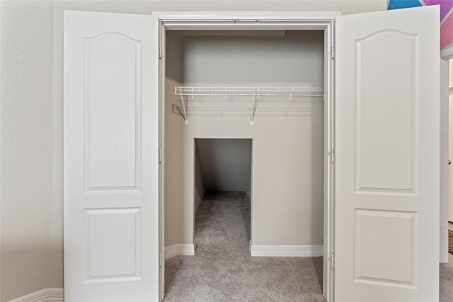 view of closet