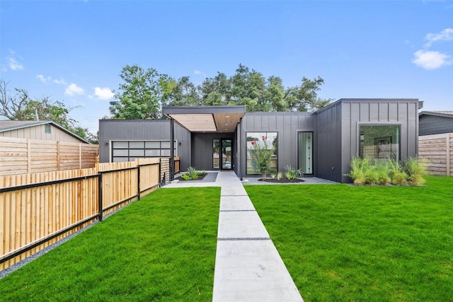 view of property featuring fence