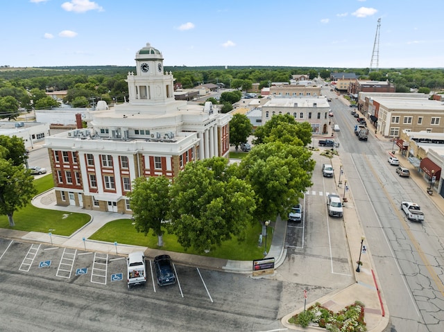 drone / aerial view