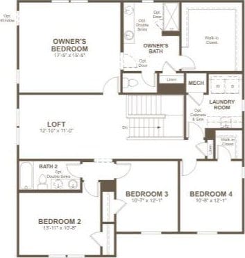 201 Alistair Dr, Georgetown, TX 78633 - home floor plan