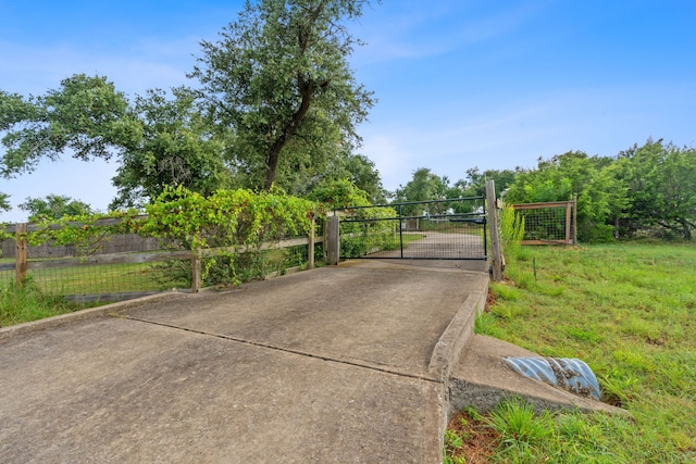 view of gate