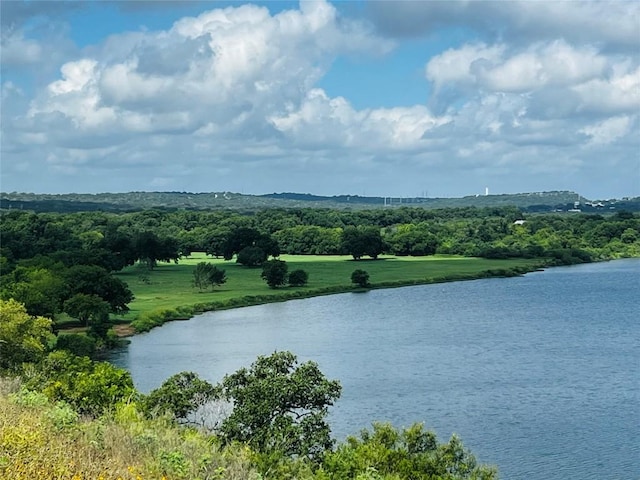 property view of water