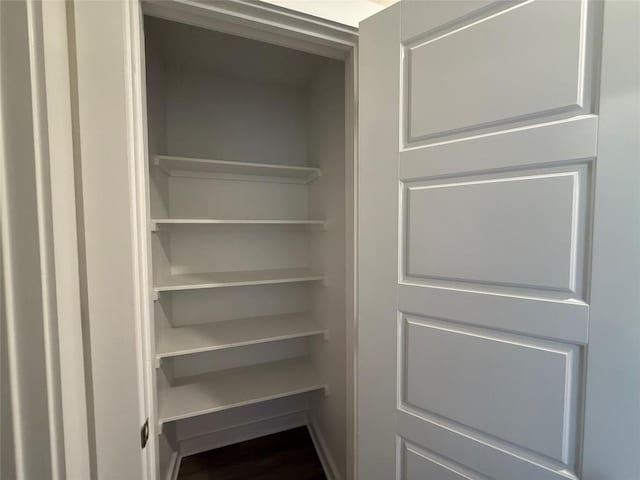 view of closet