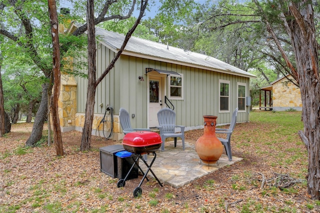 view of back of property