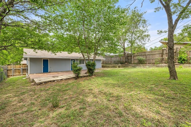 3411 Thomas Kincheon St, Austin, TX 78745 - view of fenced backyard
