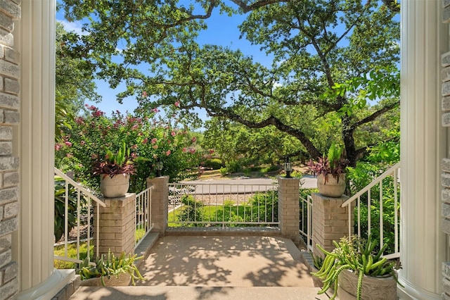 view of patio