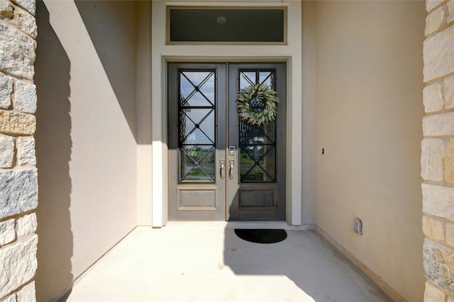 view of property entrance