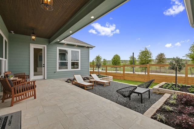 view of patio / terrace