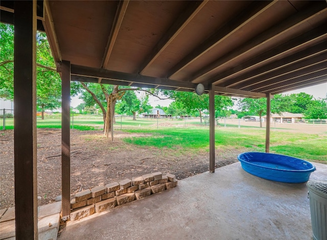 view of patio