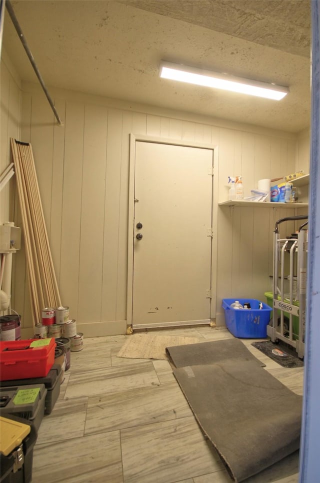 view of storage room