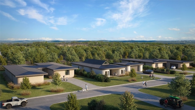 28 Peace Pipe, Wimberley, TX 78676 - bird's eye view with a forest view