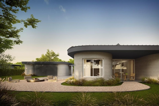 28 Peace Pipe, Wimberley, TX 78676 - exterior space with an outdoor fire pit