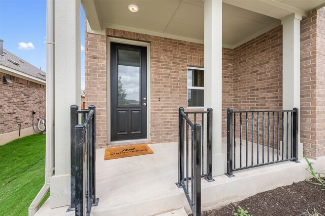 view of property entrance