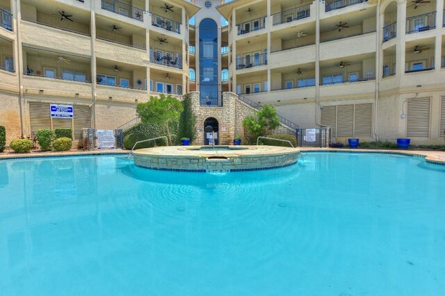 view of pool