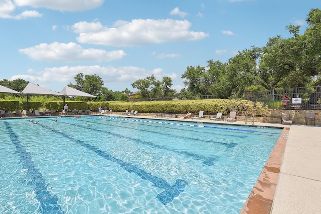 view of swimming pool