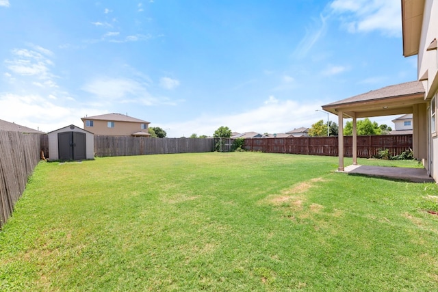 2700 Breezy Point Cv, Round Rock, TX 78665 - view of yard featuring a shed and an outdoor structure