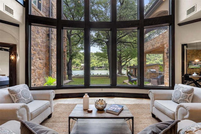 view of living room