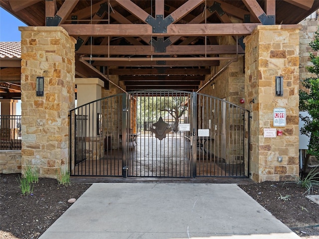 3417 Flat Iron Ct, Leander, TX 78641 - view of gate