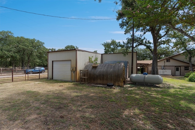 exterior space featuring a yard