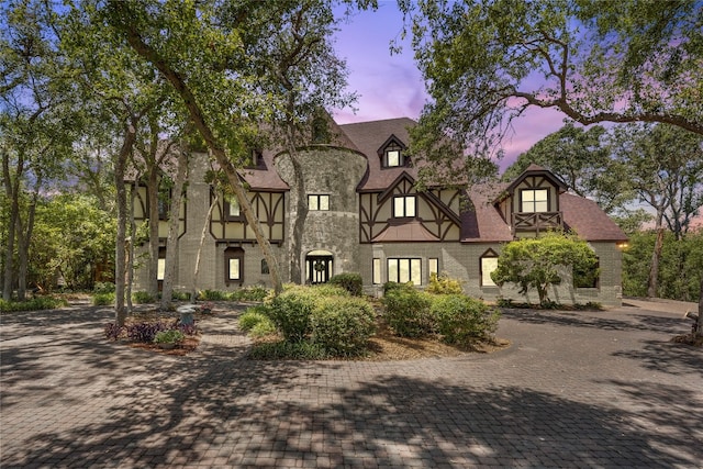 view of tudor house