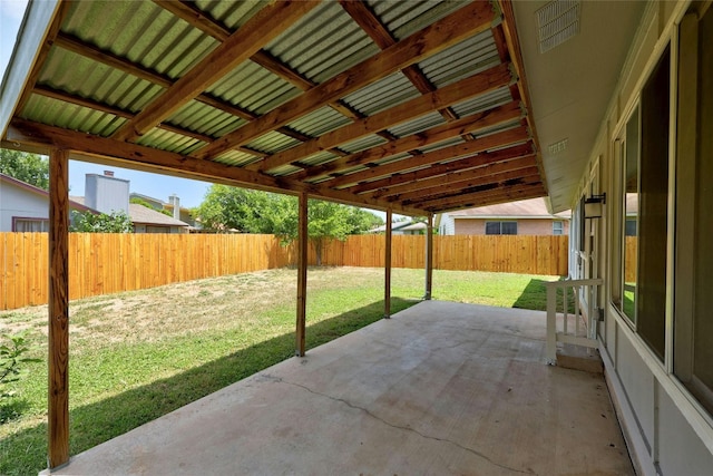 view of patio / terrace