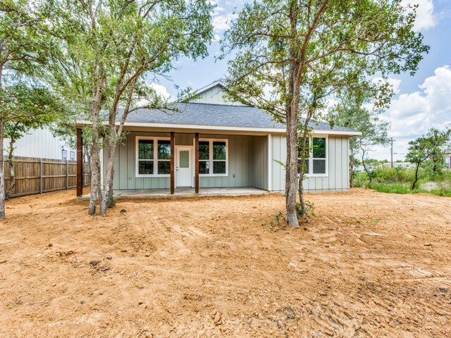 view of ranch-style home