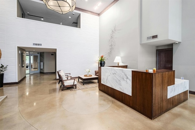 54 Rainey St Unit 817, Austin, TX 78701 - reception with a high ceiling