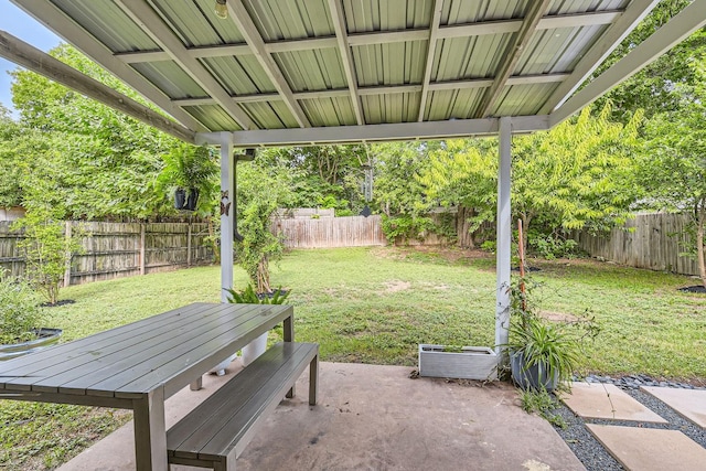 view of patio / terrace