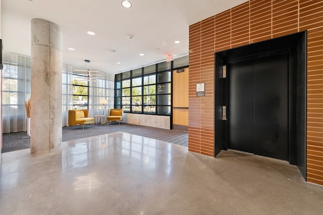 view of building lobby