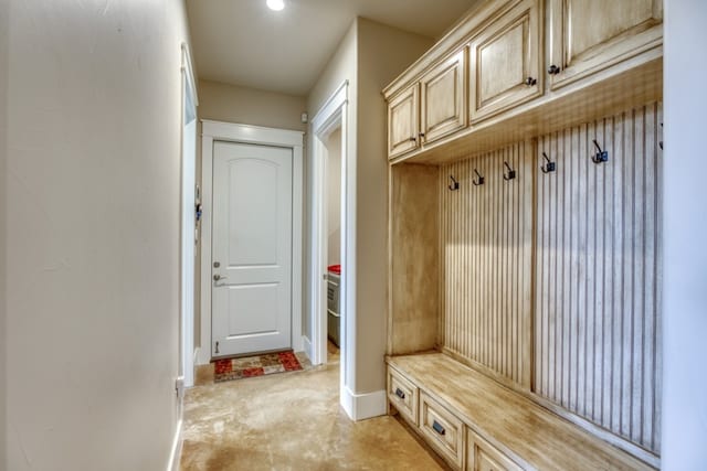 view of mudroom